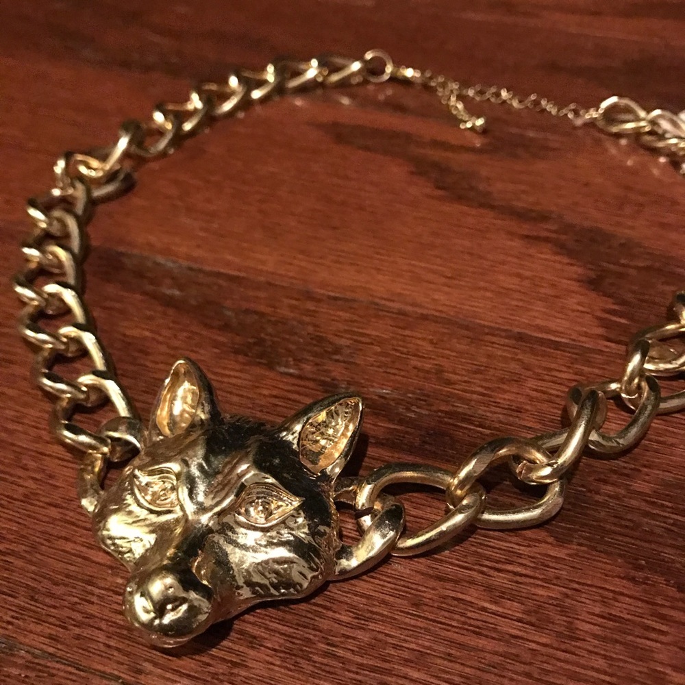 yellow gold foxy chain