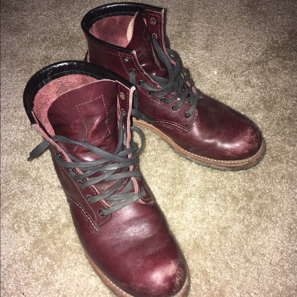 Red wing boots Beckman