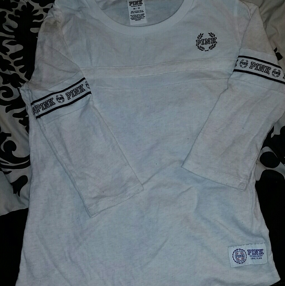 PINK XS 3/4 quarter sleeve shirt