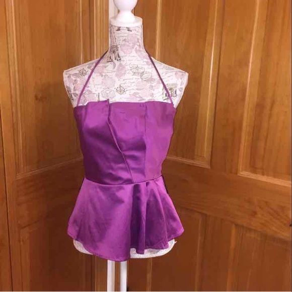 2B BEBE Peplum Top - Picture 3 of 3