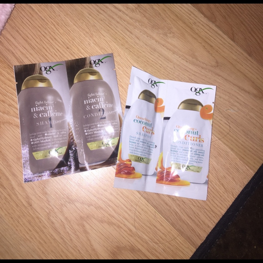 Sampler shampoo & conditioner