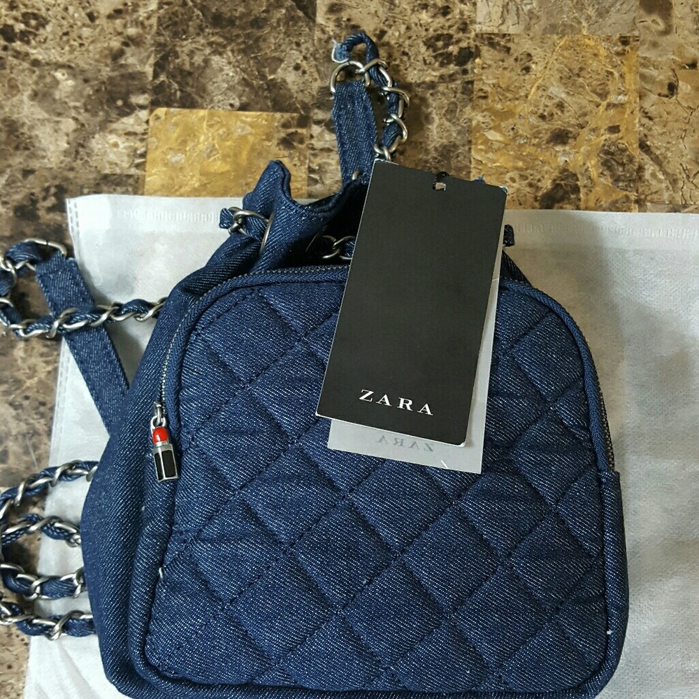 Zara Quilted Mini Backback