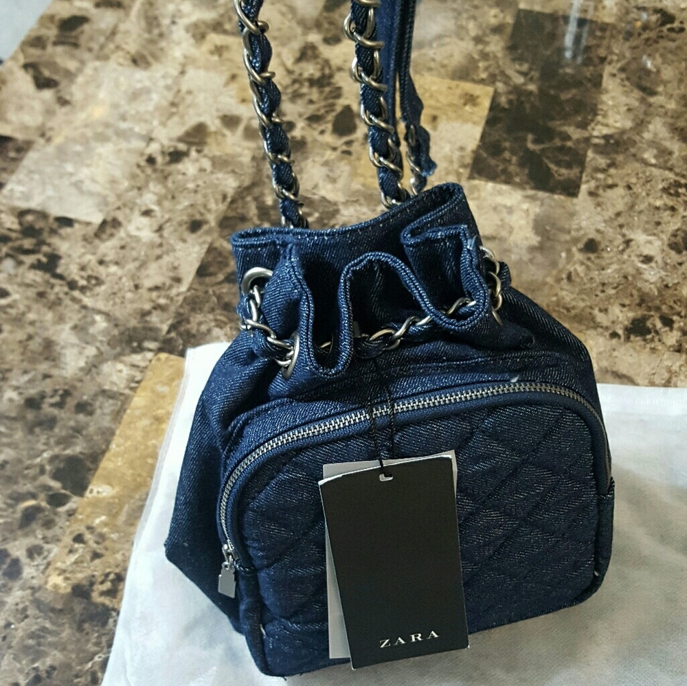 Zara Quilted Mini Backback - Picture 3 of 5