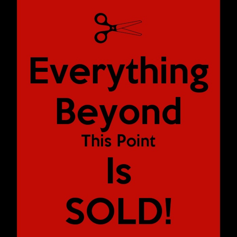 SOLD!! SOLD!! SOLD!!