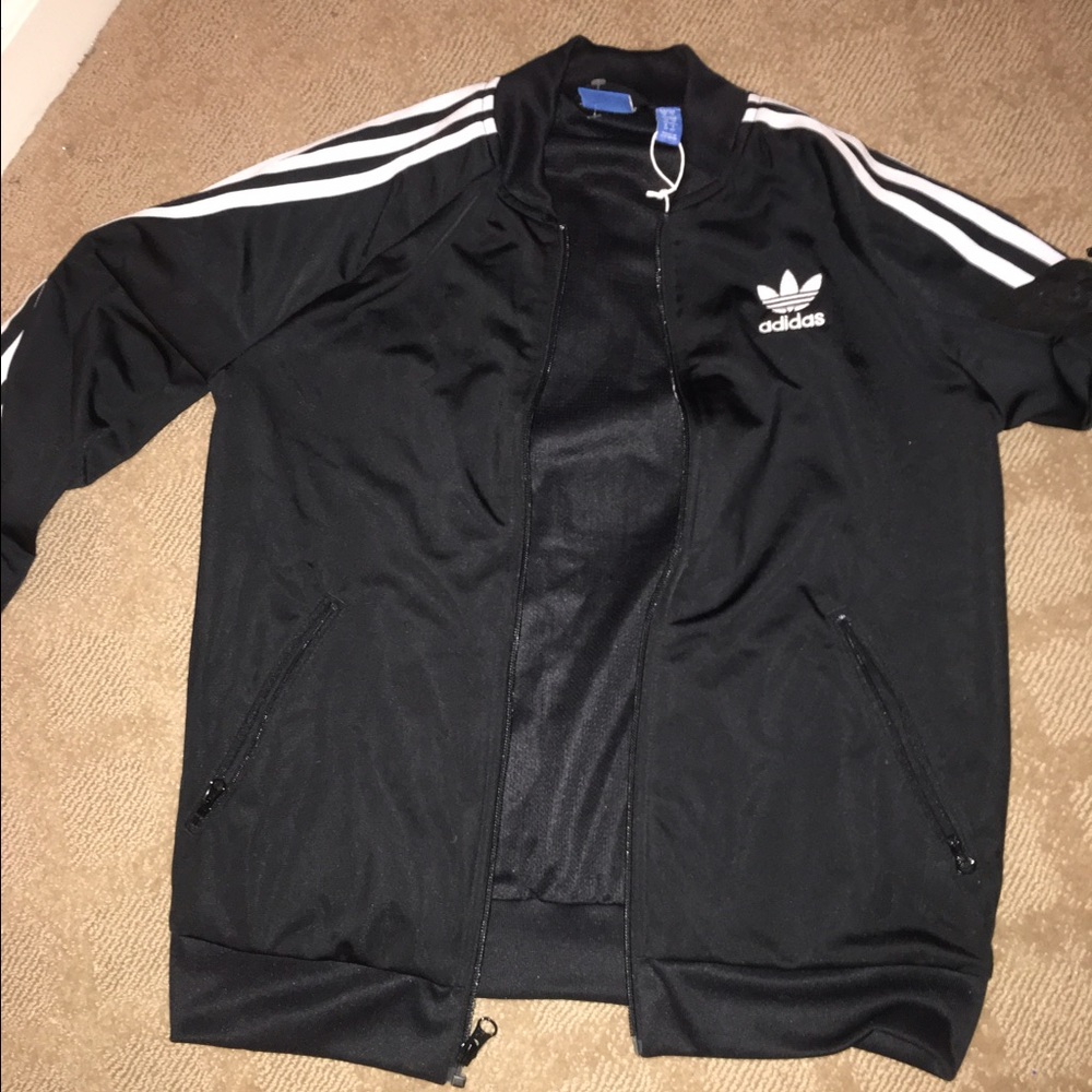 Adidas superstar black jacket