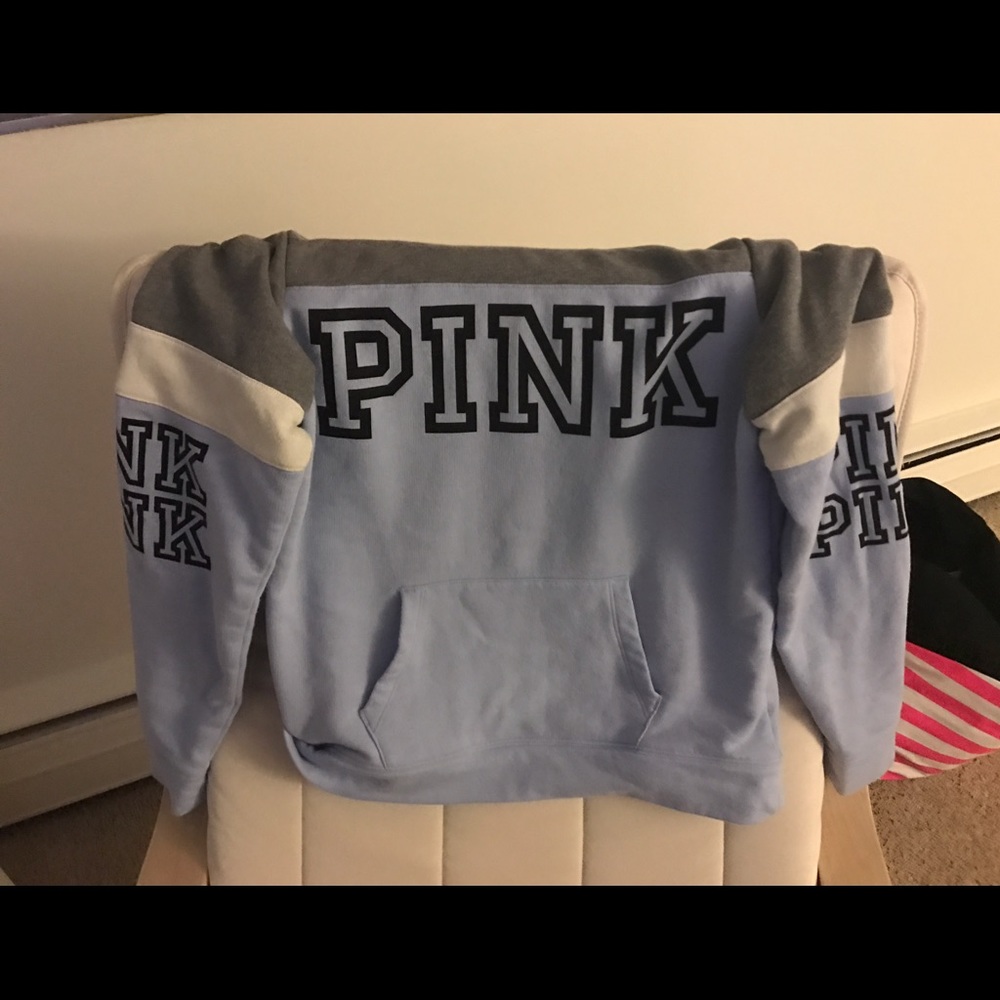 Victoria's Secret PINK Cross Neck Pullover