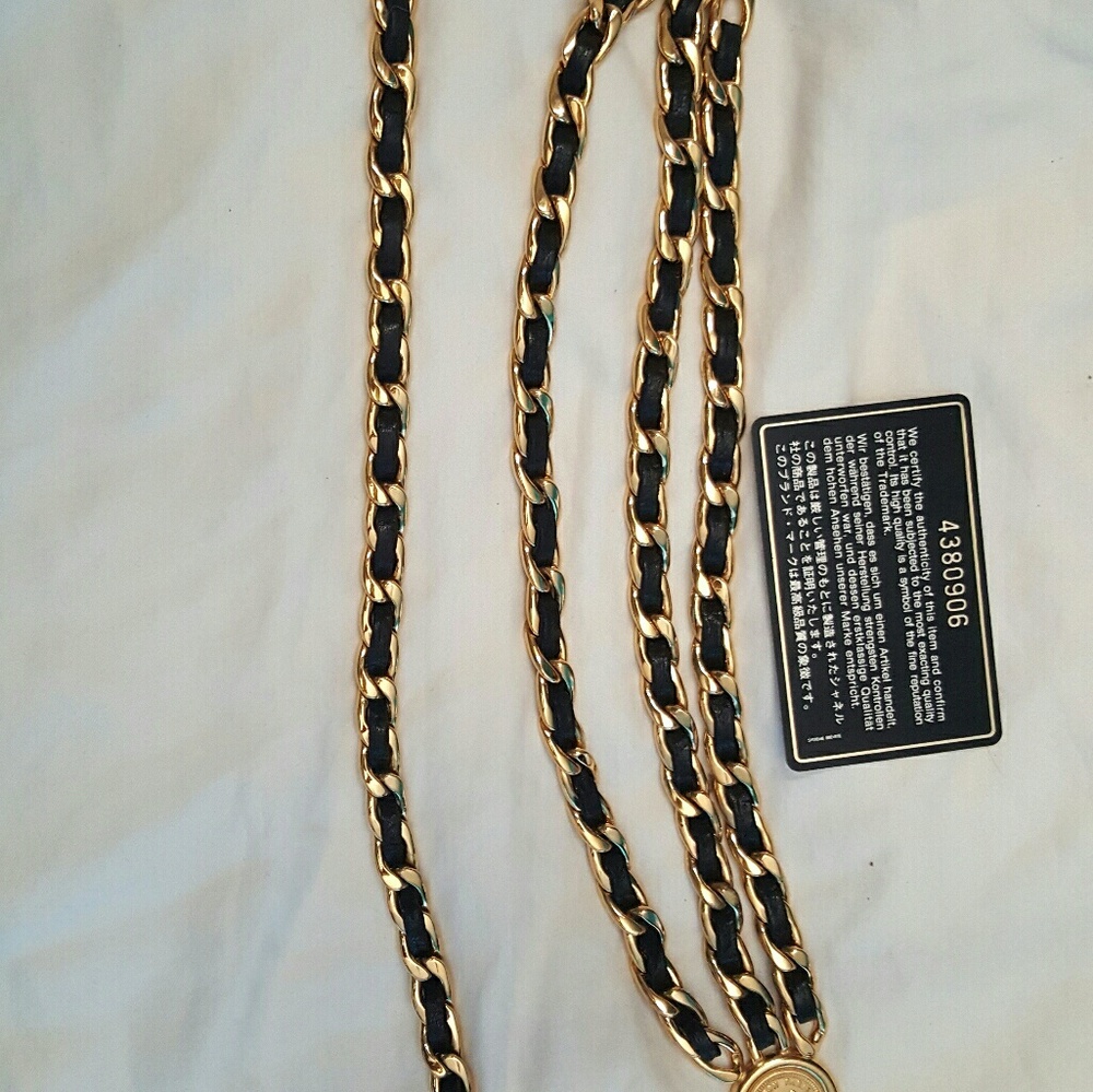 Authentic Vintage chanel belt