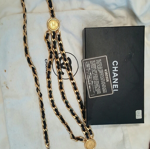 Authentic Vintage chanel belt