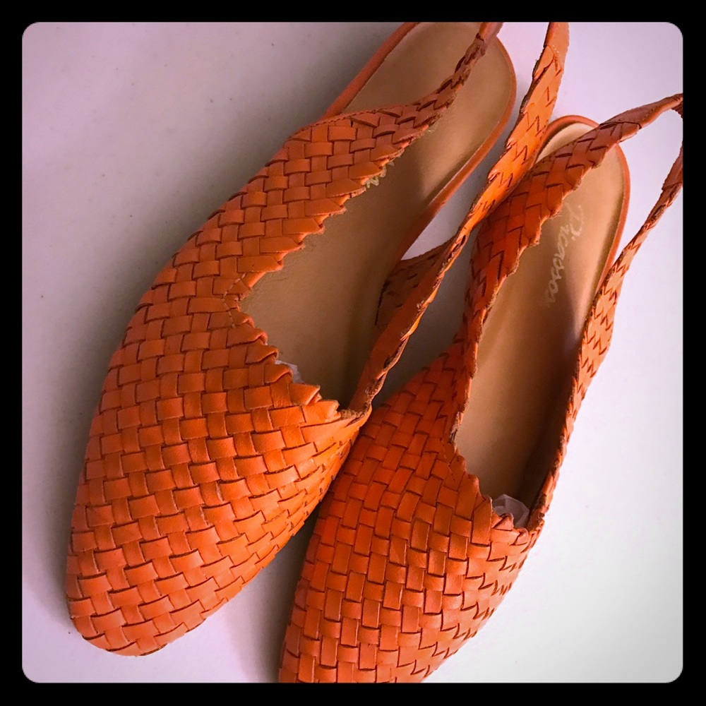 Picasso Orange Sandals