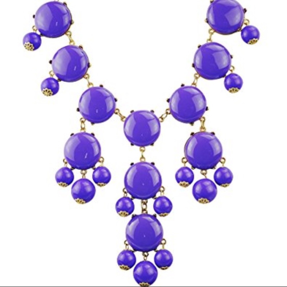 Purple Bubble Necklace