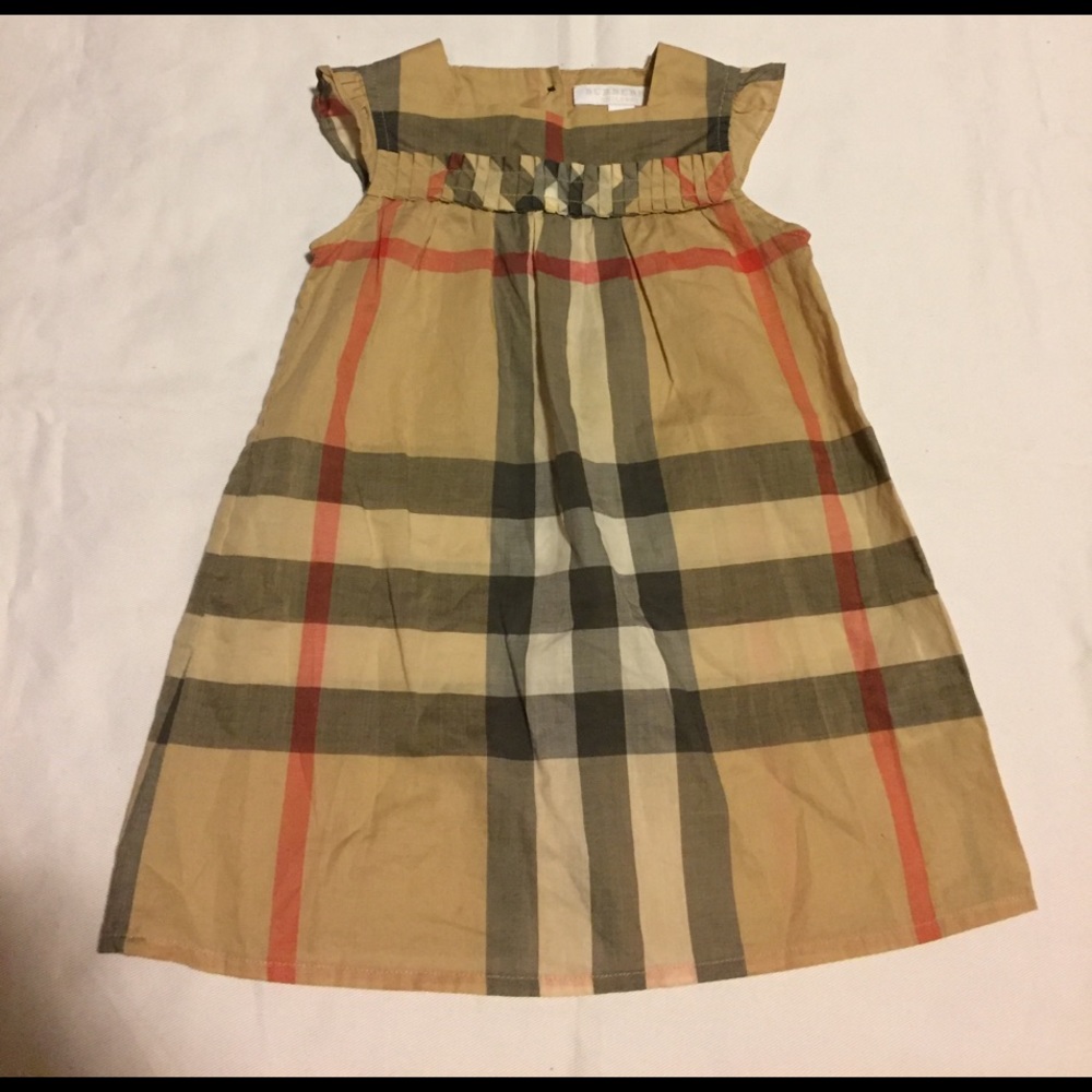 Burberry Infant Dress & Bloomers Size 18m