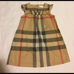 Burberry Infant Dress & Bloomers Size 18m