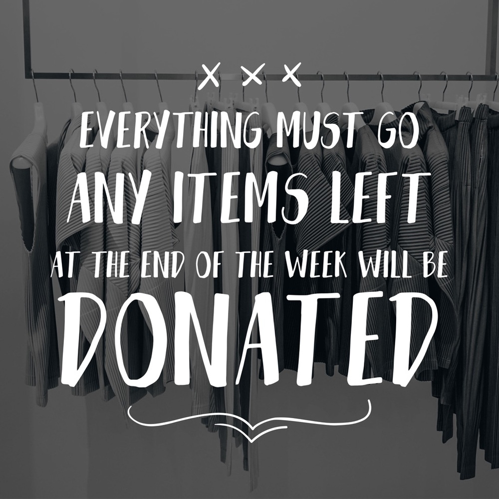 EVERYTHING MUST GO