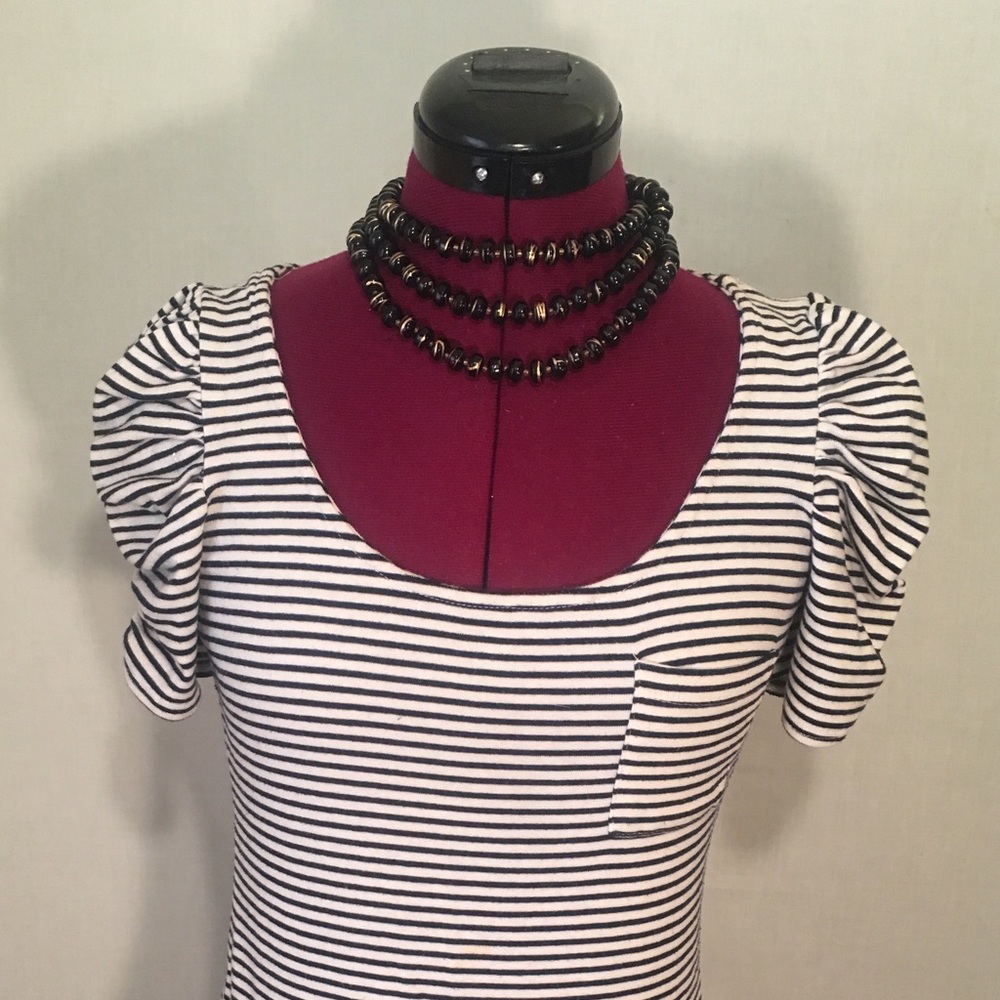 Black & White Stripped Dress