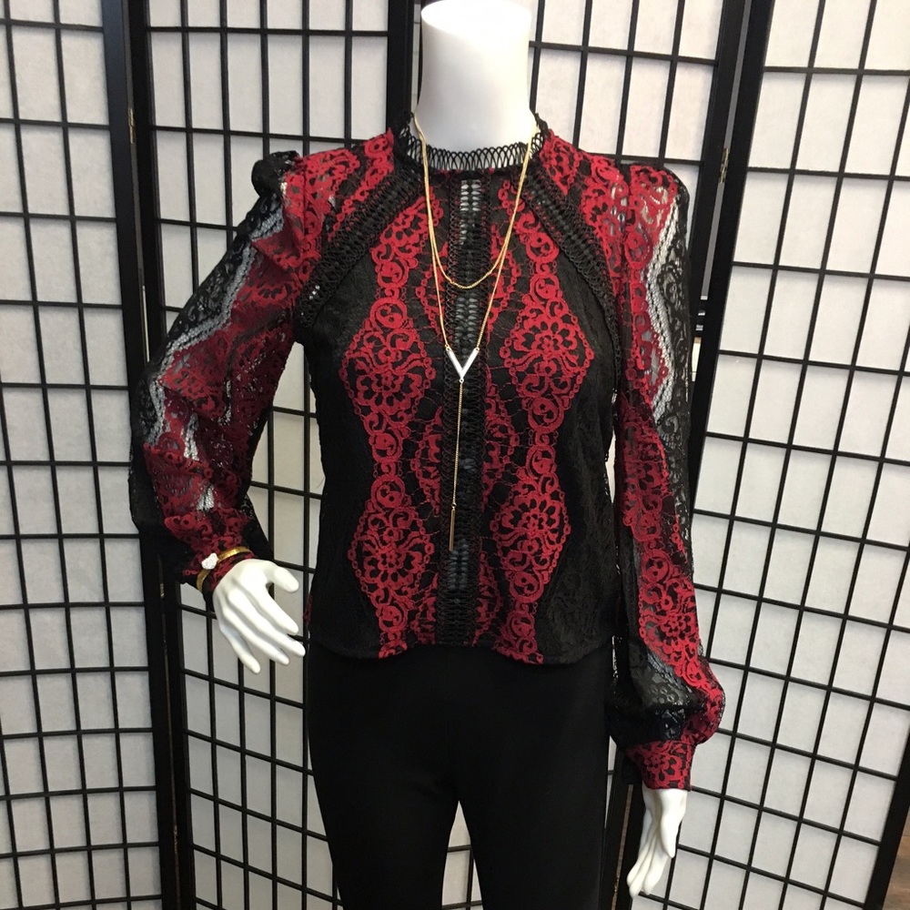 Lace Diva Blouse