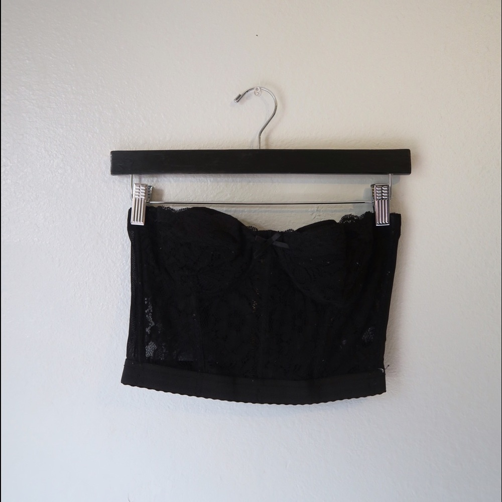 Lace Bustier Crop top