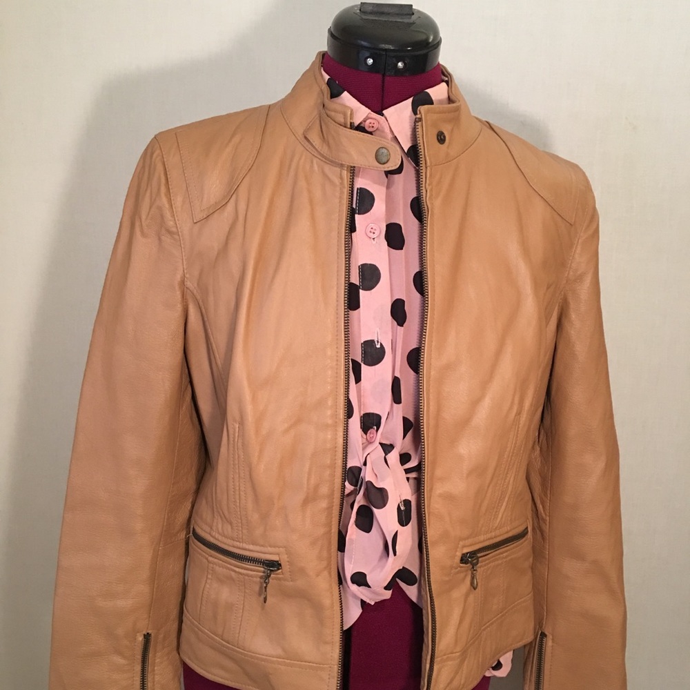 Tan Leather Jacket