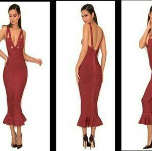 Mermaid Bandage Dress