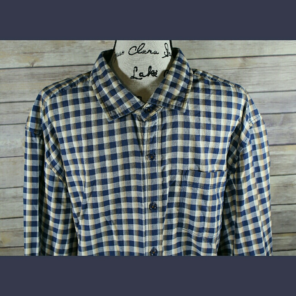 Tommy Bahama Jeans Button Down Shirt Mens Size XLX