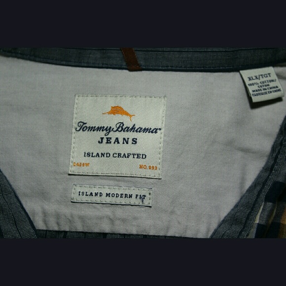 Tommy Bahama Jeans Button Down Shirt Mens Size XLX - Picture 4 of 4