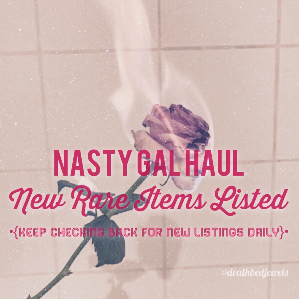 NWT Rare Nasty Gal & Discounted Designer Clothing