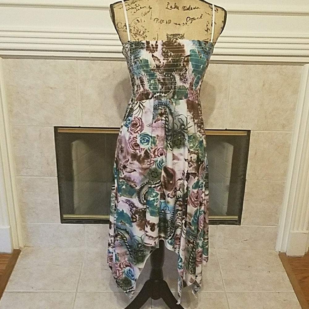 🎆3 for $18🎆Floral Asymmetrical Dress