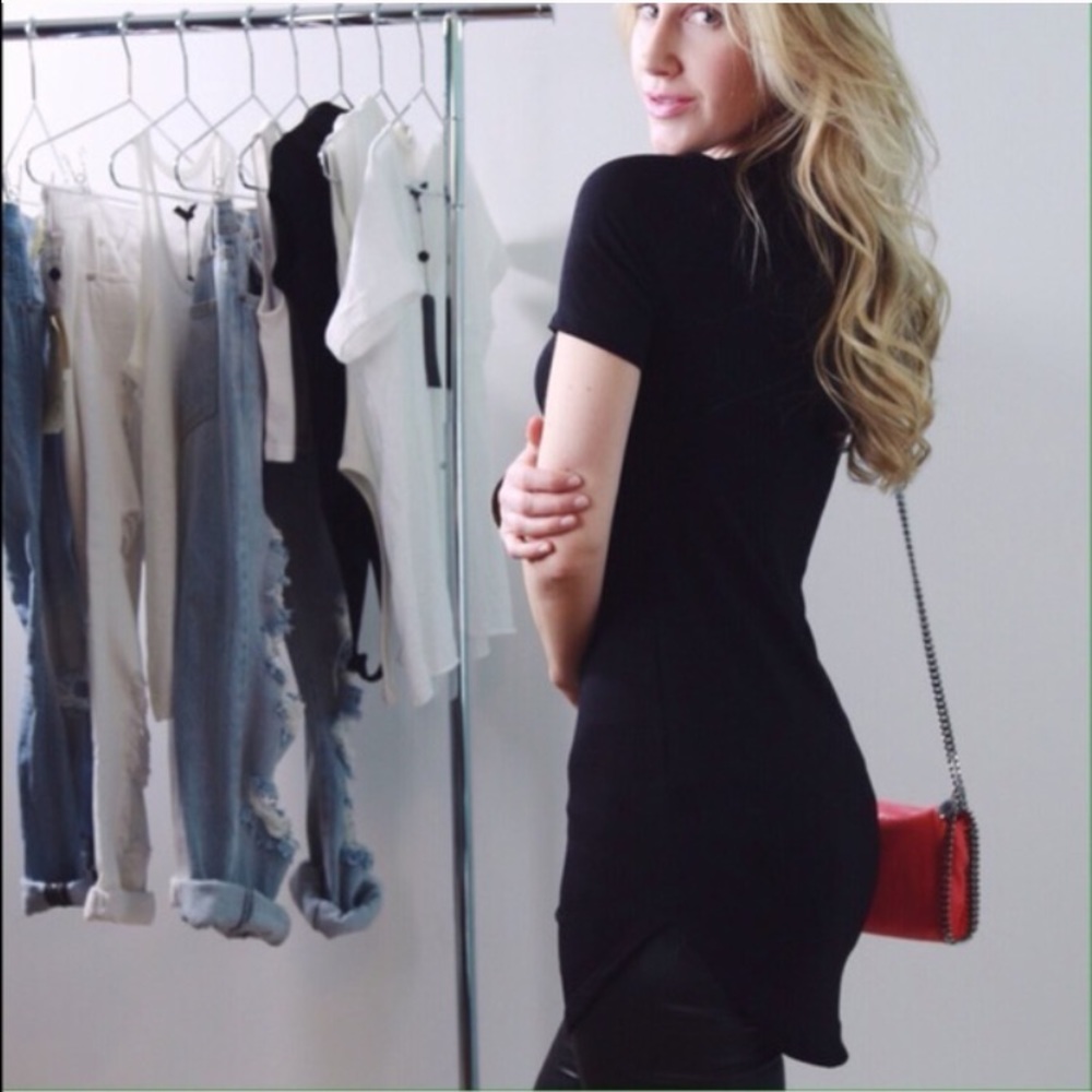 🆕 Black Tunic T-Shirt