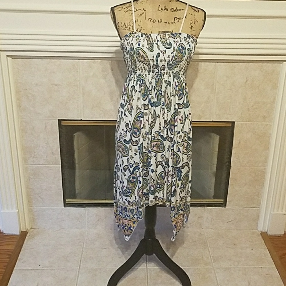 🎆3 for $18🎆Asymmetrical Dress Whimsical Print