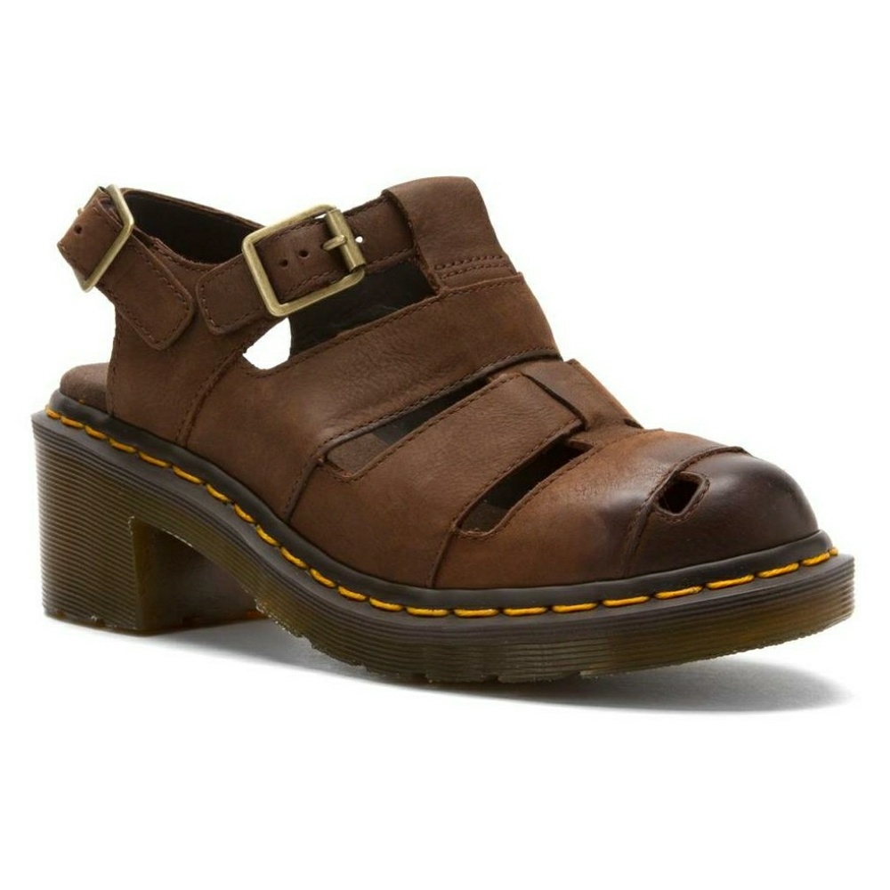 DOC MARTENS HEELED SANDALS