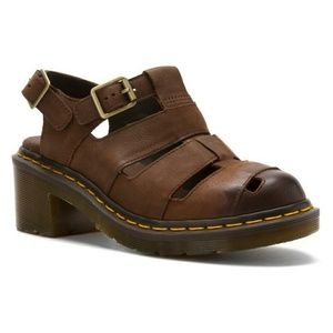 DOC MARTENS HEELED SANDALS
