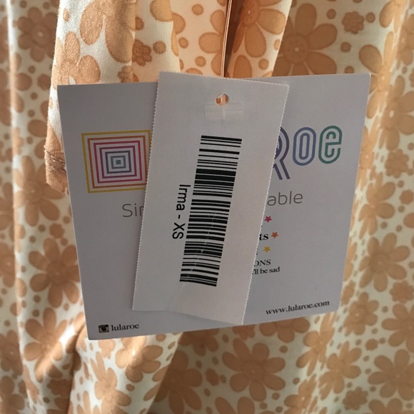 🚫sold🚫Lularoe Irma xs Daisy floral print - Picture 4 of 7