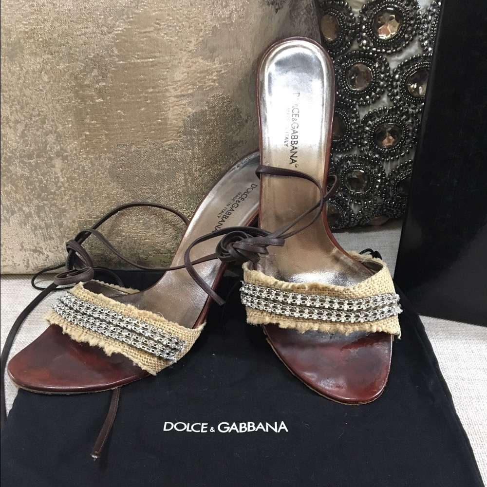 Dolce & Gabanna w/ Swarovski crystals