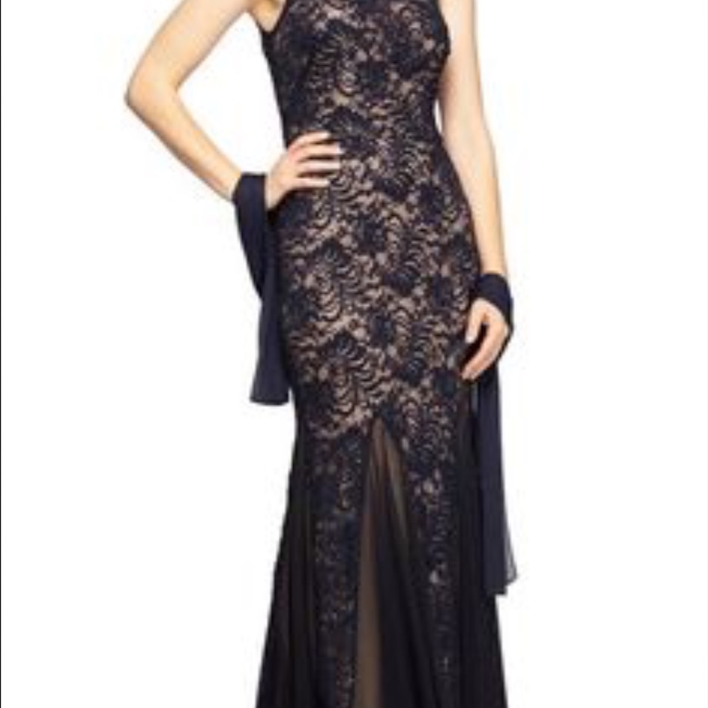Alex Evenings Mermaid Lace Gown size 10