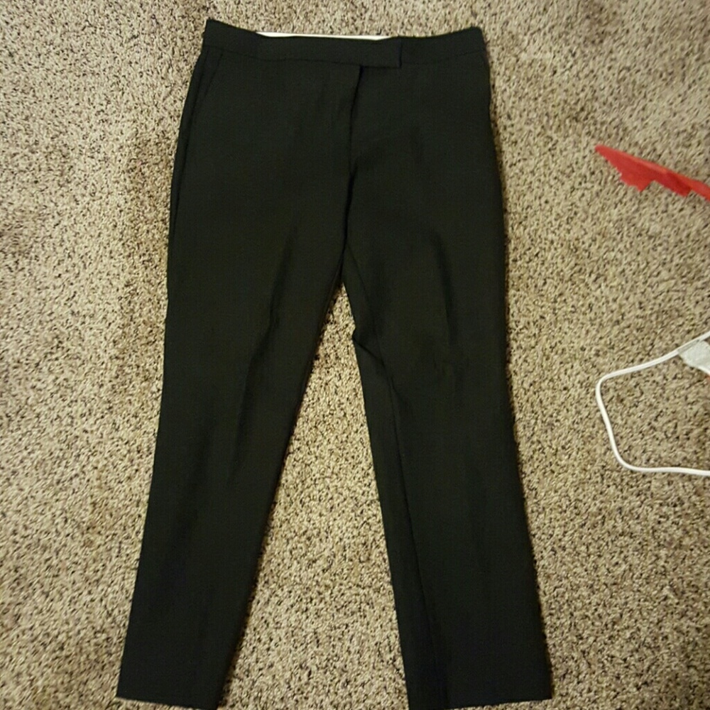 Black size 8 Ann Taylor Devin fit pants, used 2x