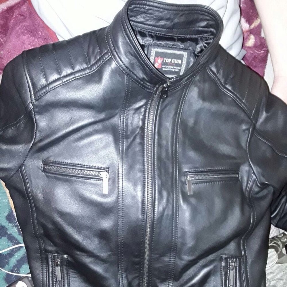leather jacket