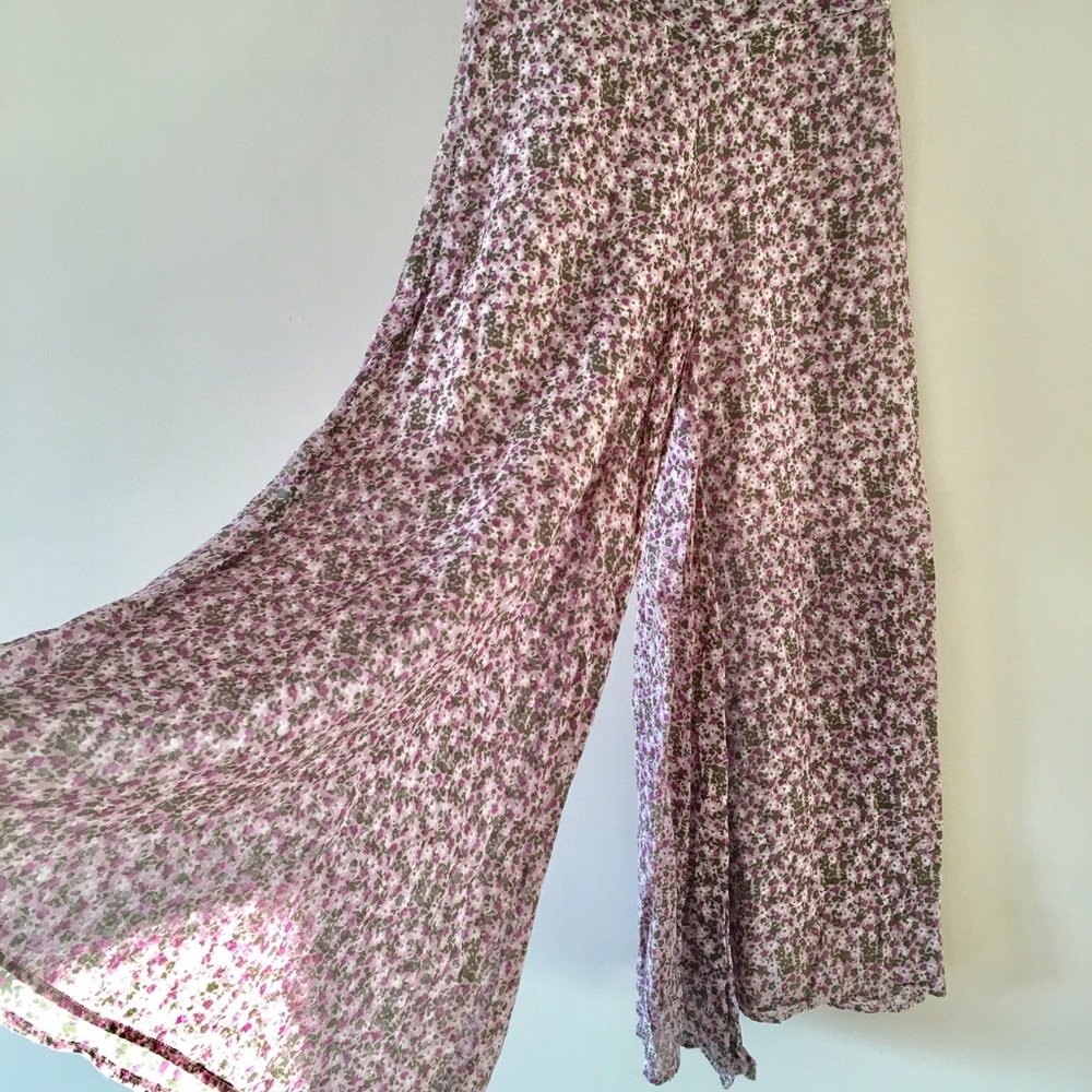 Cotton Liberty print Palazzo pants