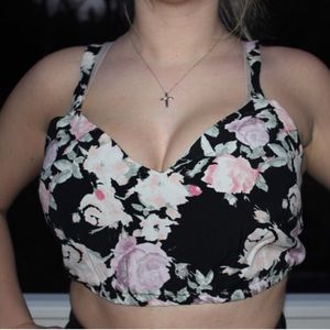 Floral Tank/Crop Top