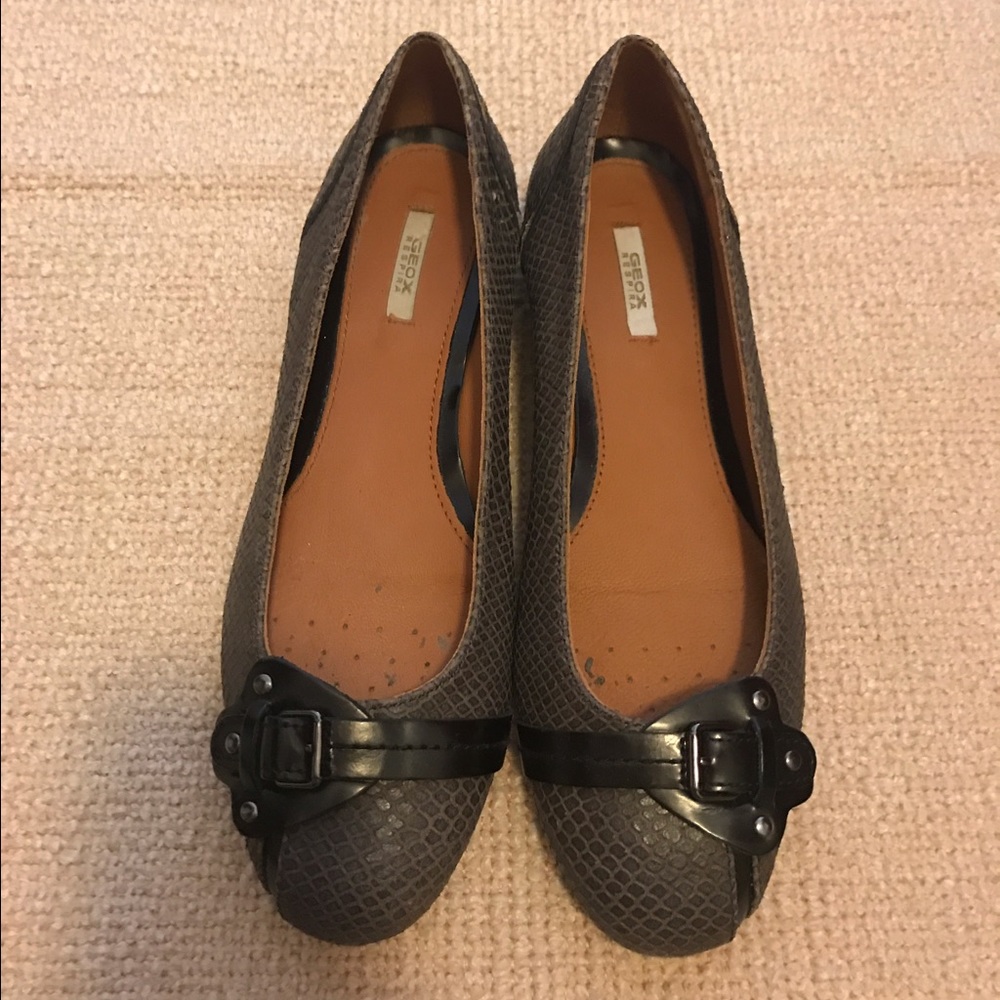 Worn once Geox flat shoes. Super comfortable.