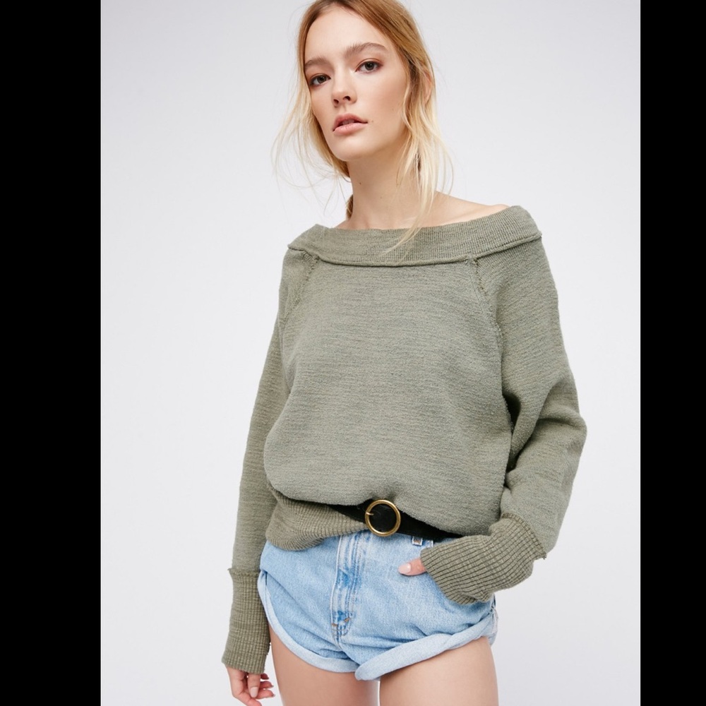 🌵$59 TODAY!🌵FREE PEOPLE pullover - Picture 2 of 5