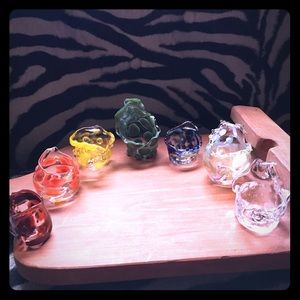 Set of 7 CHAKRA plant holders