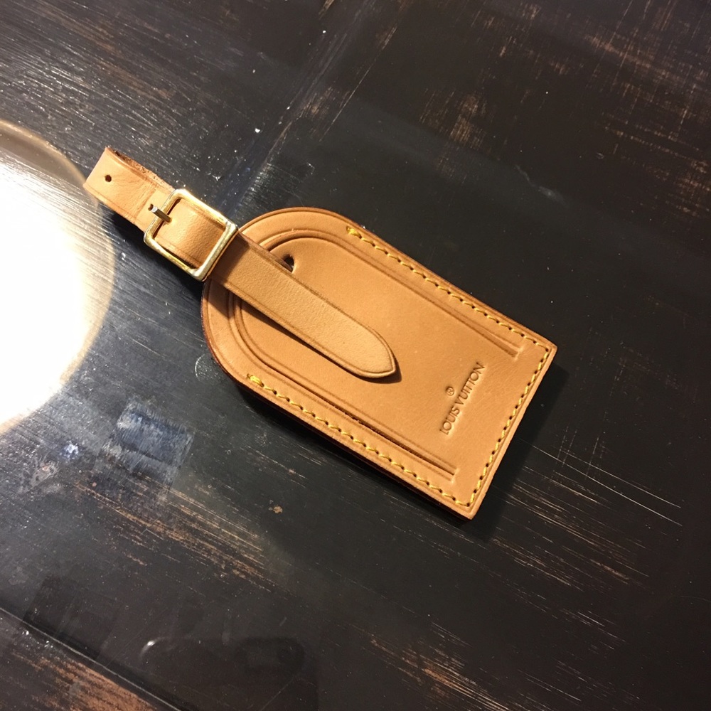Louis Vuitton luggage tag