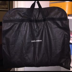 Dolce & Gabbana black garment bag