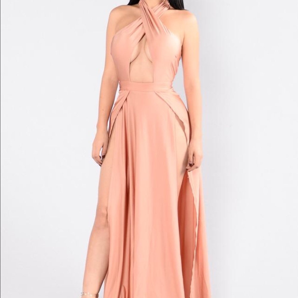 Gorgeous blush dress