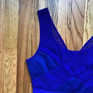 AEO royal blue dress