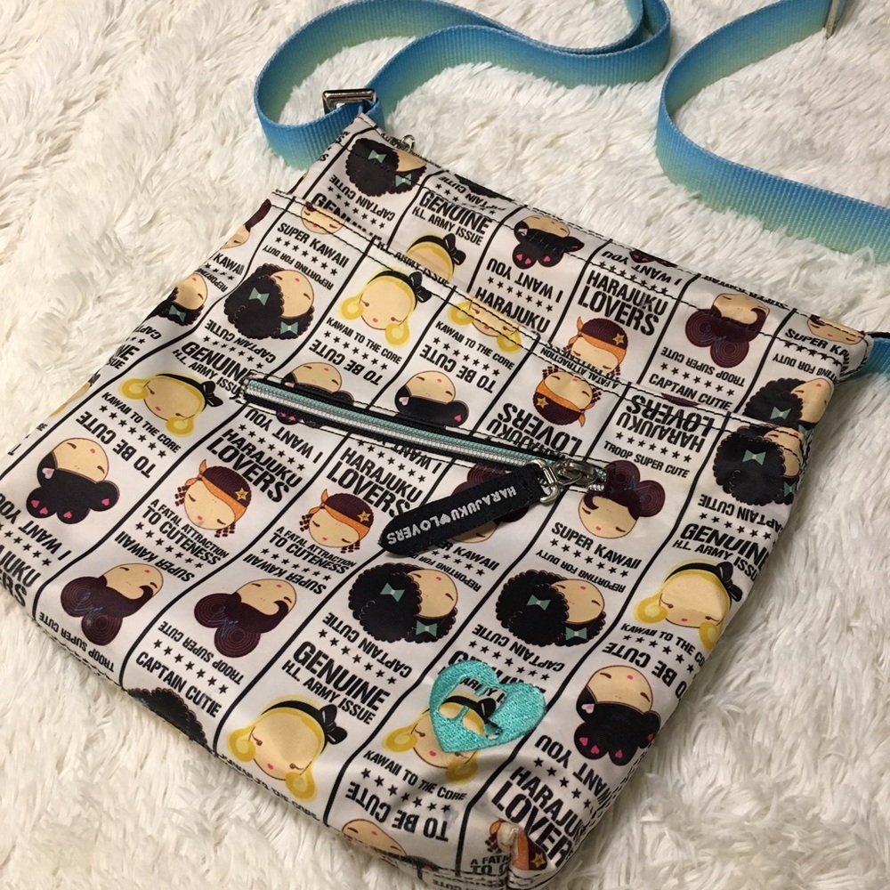 Cute Harajuku Lovers Crossbody Bag
