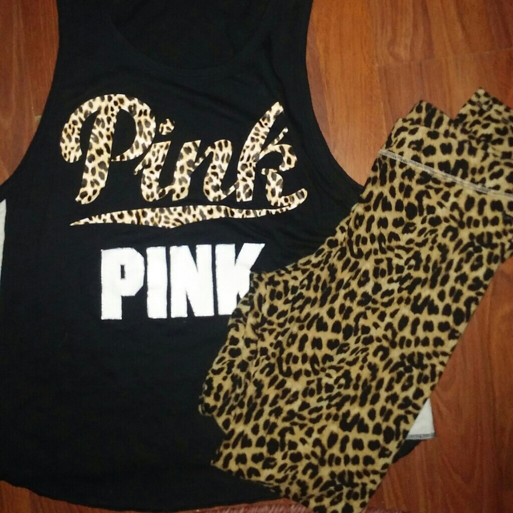 SOLD ON MERC Vs Pink Cheetah set