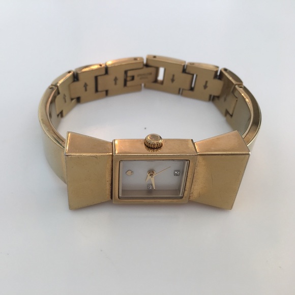 Kate Spade bow watch in Gold PRICE REDUCED