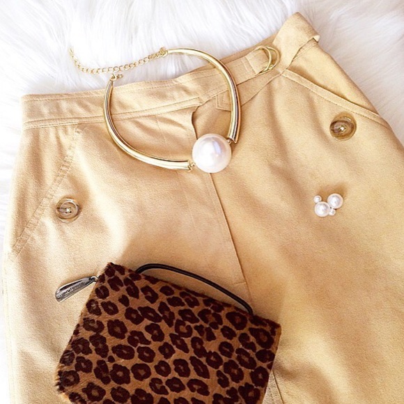 NWT pearl earrings. - Picture 2 of 3