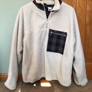 Adam Lippes pullover half zip fleece