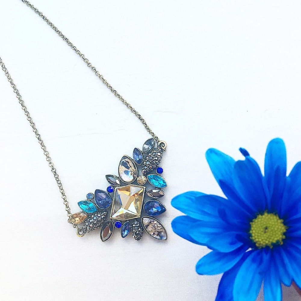 Small blue necklace!